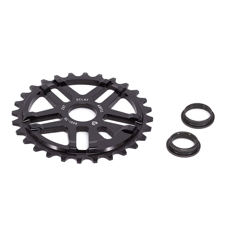 Eclat Abyss Sprocket 28 Tooth Black