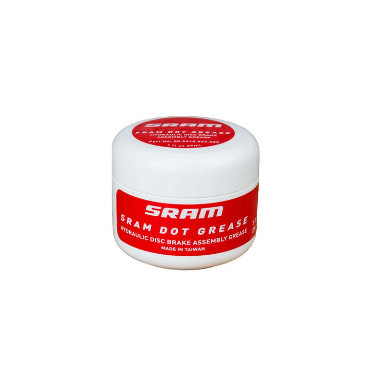 SRAM Grease SRAM DOT Assembly Grease 1oz - Recommended for Lever Pistons, Hose Compression Nuts, Threaded Barbs and Olives