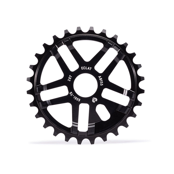 Eclat Abyss Sprocket 28 Tooth Black