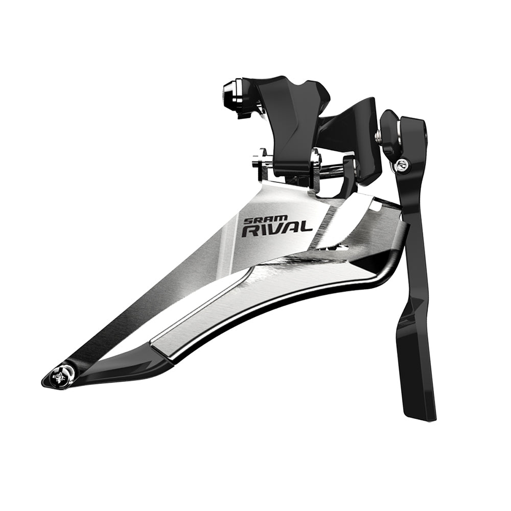 SRAM Front Derailleur Rival 22 Yaw Braze-On with Chain Spotter