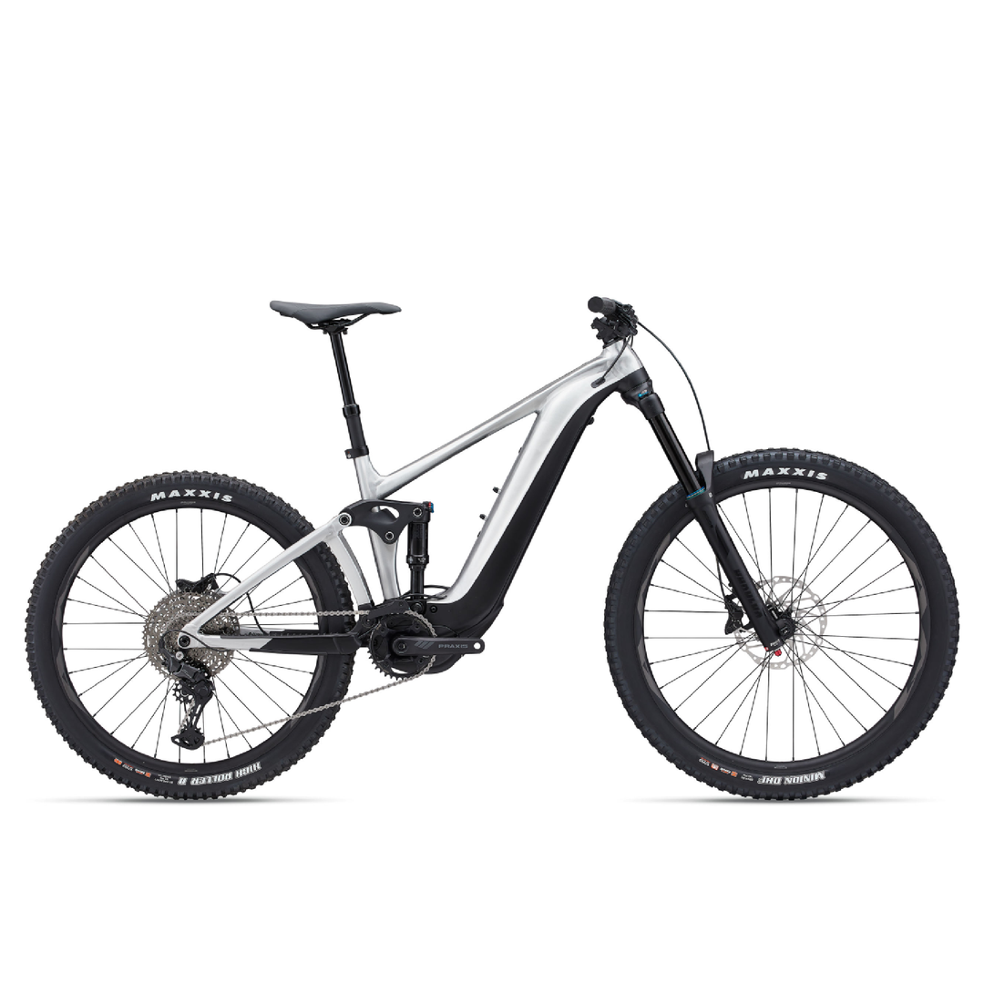 2024 Giant Reign E+3 Raw Aluminum - Large