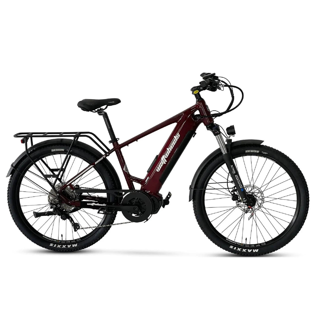 2024 Wattwheels Bighorn V4 Top Tube Medium - Moroccan Red
