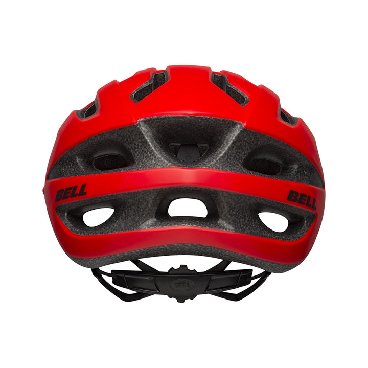 Bell Crest Jr Matte Crimson Back