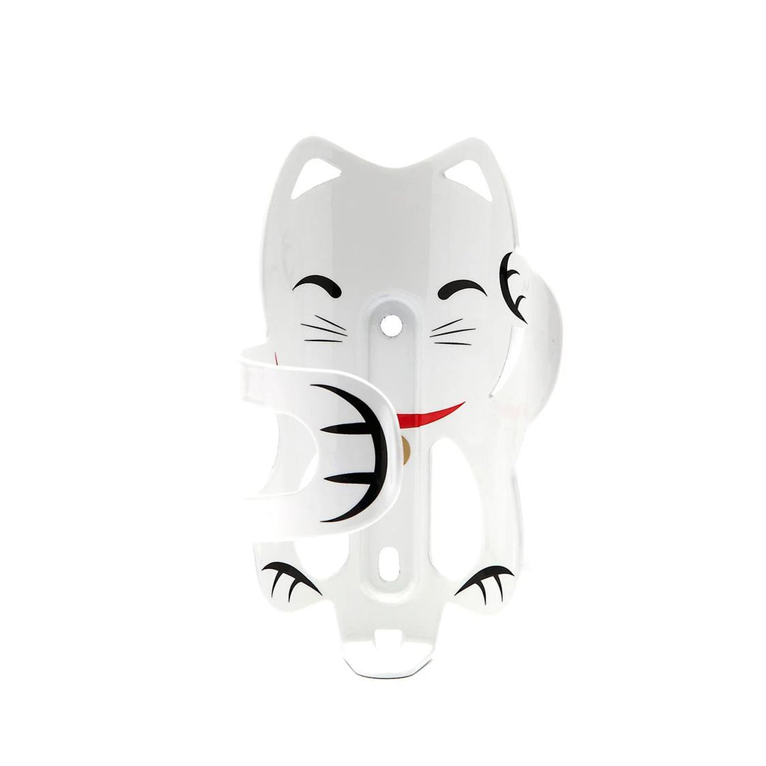 PDW Lucky Cat Bottle Cage White
