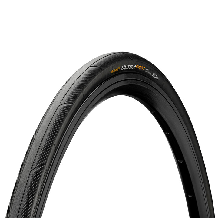 Continental Ultra Sport III Folding Tyre 700 x 28 Black / Brown
