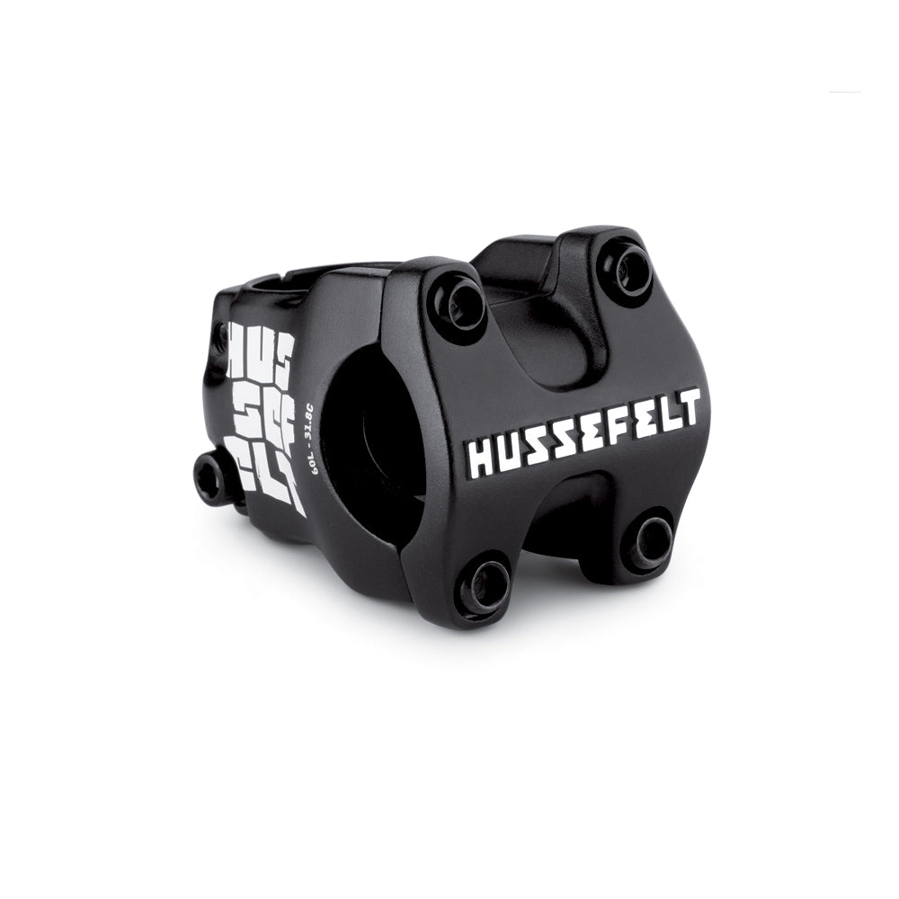 Truvativ Stem Hussefelt 31.8mm Clamp, 0mm Rise, 40mm Length, 1-1/8" Steerer Blast Black
