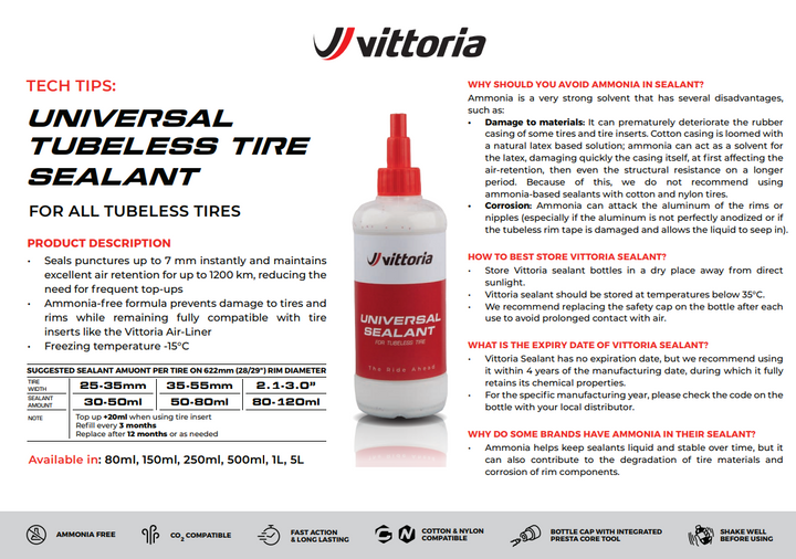 Vittoria Sealant Tech Tip
