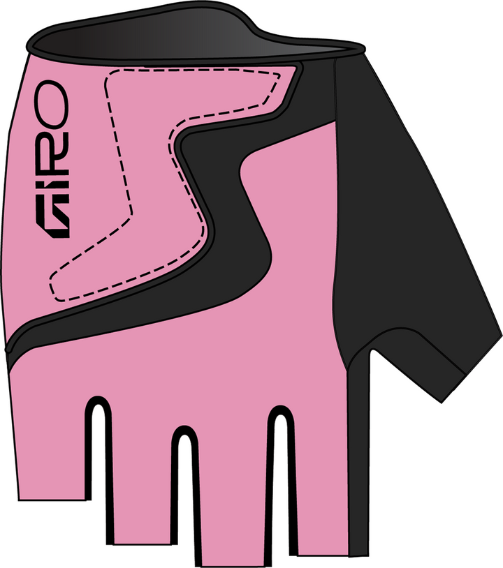 Giro Bravo Jr Glove - Light Pink