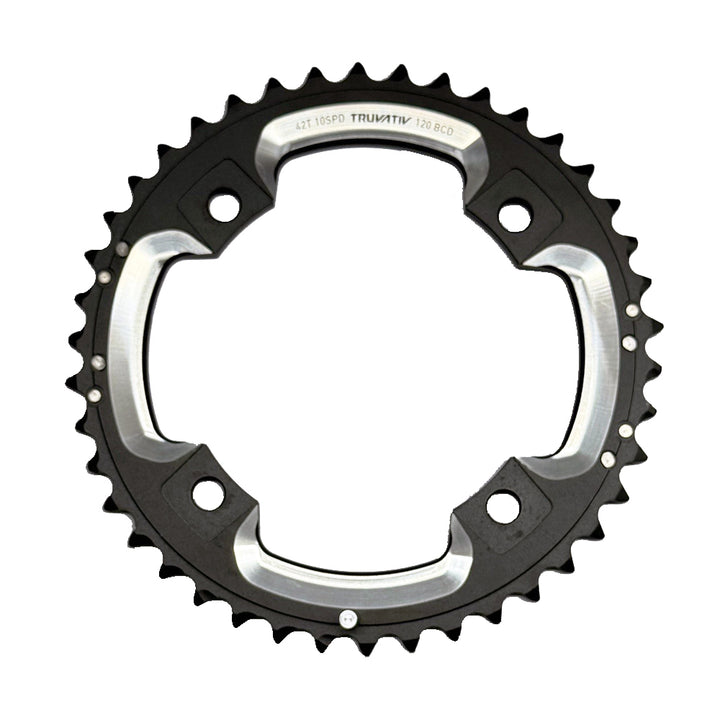 SRAM Chain Ring MTB 42 Tooth 120 S2 AL6 Short Pin BB30 CNC 2x10 Blast Black
