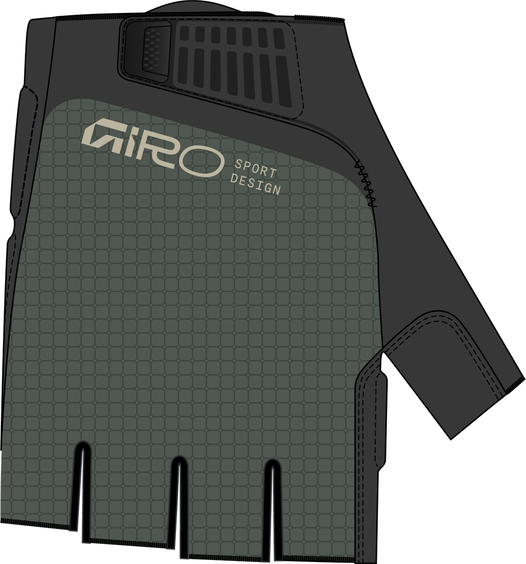 Giro Bravo II Gel Glove - Dark Sage