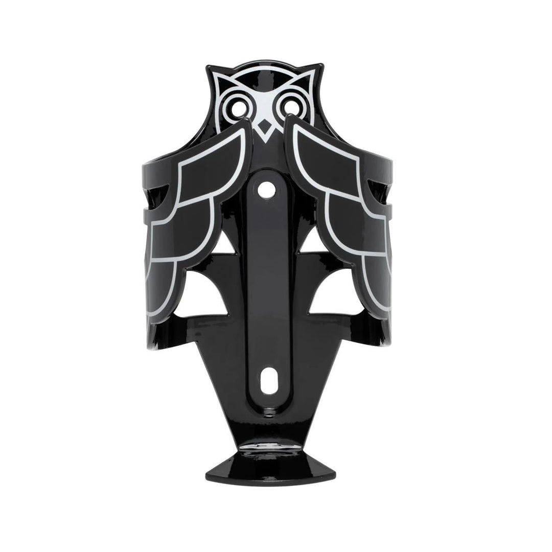 Owl Cage Black Silver