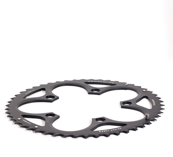SRAM Chain Ring Road 50 / 34 Tooth 110 B V2 Aluminium 4mm Black