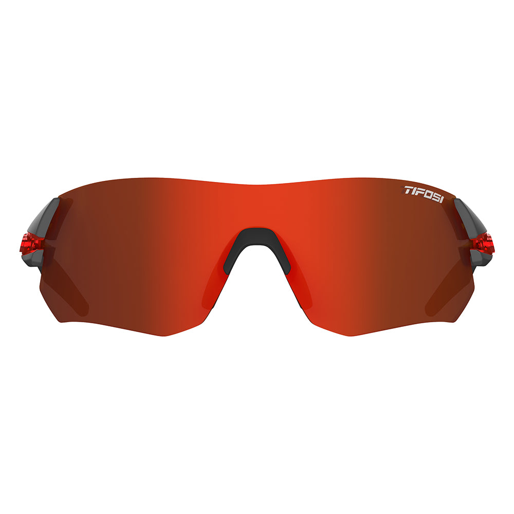 Tifosi Tsali Gunmetal/Red, Clarion Red / AC Red / Clear Lens