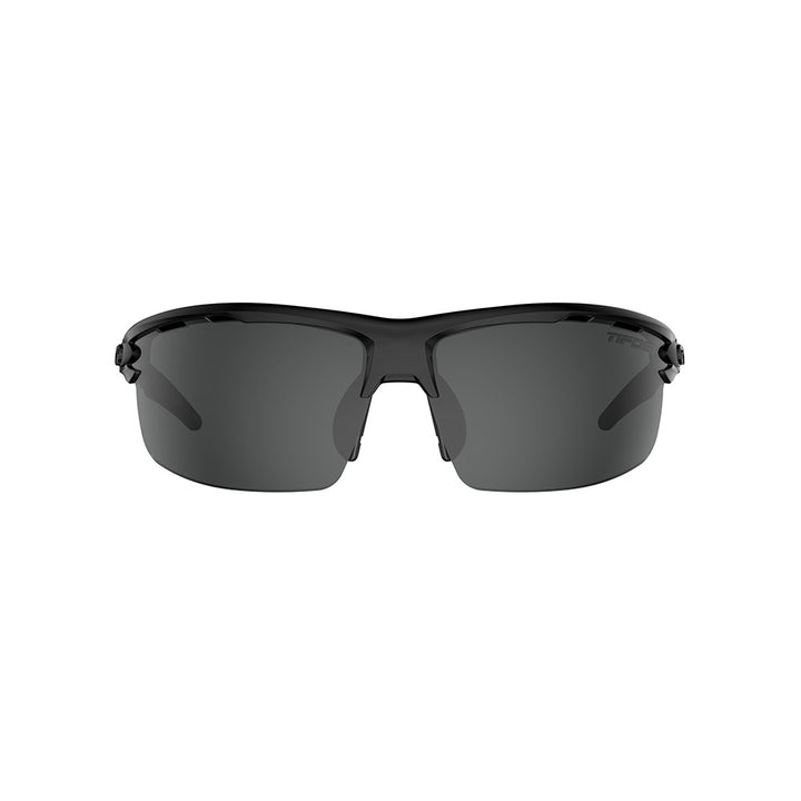 Tifosi Rivet, Blackout, Smoke/ AC Red/ Clear Lens
