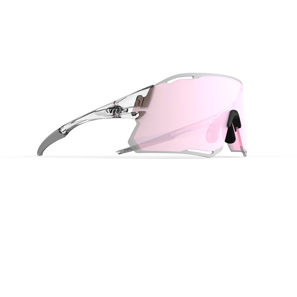 Tifosi Rail Race Crystal Clear, Clarion Rose