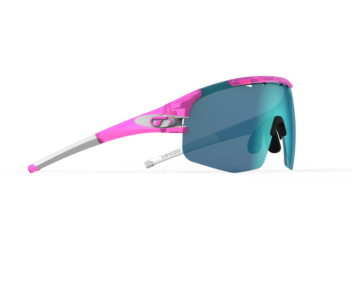 Tifosi Sledge Lite Crystal Pink, Clarion Blue/AC Red/Clear Lens